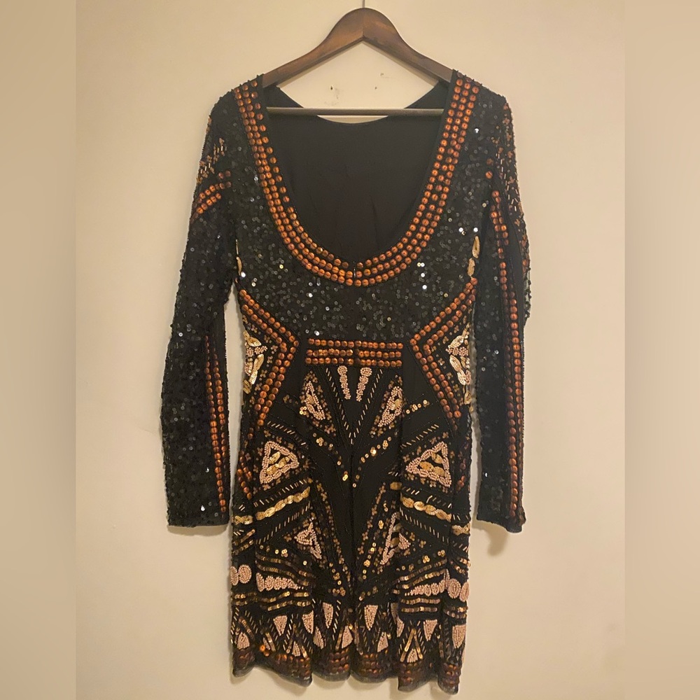 Anthropologie Small Letimebe Sequin Dress